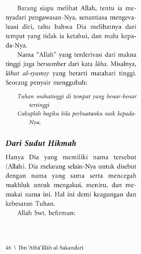 Rahasia Asma Allah By Ibn Athaillah