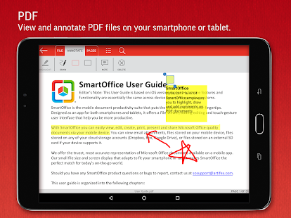 SmartOffice  View amp Edit MS Office files amp PDFs Screenshot