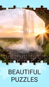 Waterfall jigsaw puzzles games