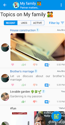 Forum Talks Screen 2