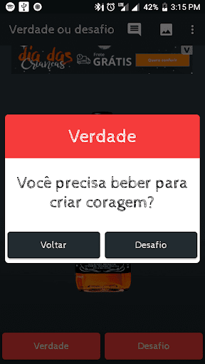 Verdade ou desafio Screen 2
