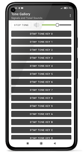 Tone library: All beep sounds Screen 3