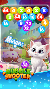 Bubble Shooter : Merge Number