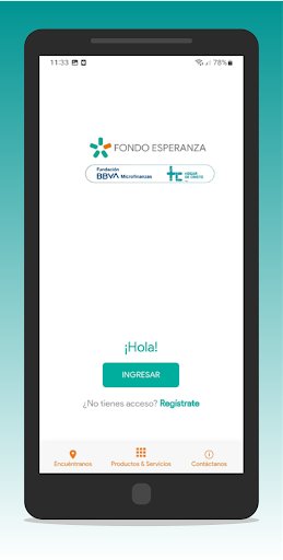 Android application AppSocias screenshort