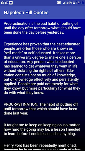 Napoleon Hill Quotes Screen 2