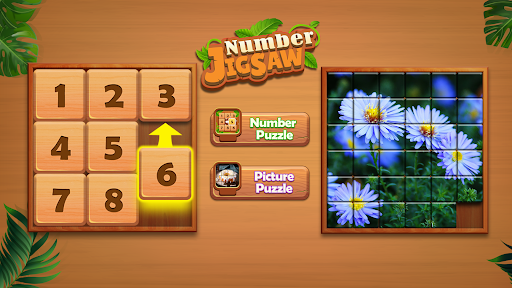Wooden Number Jigsaw  screenshots 2