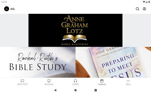 Screenshot of Anne Graham Lotz
