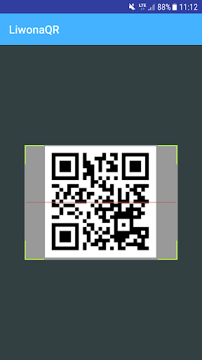 Android application LiwonaQR screenshort
