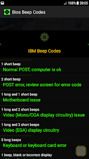 Computer POST And Bios Beep Codesスクリーンショット 5