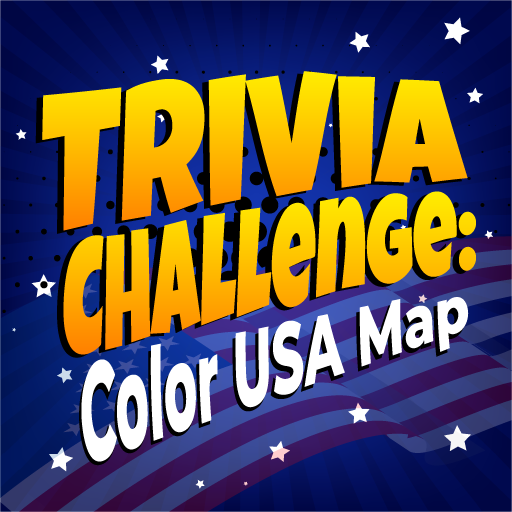Trivia Challenge Color US Map
