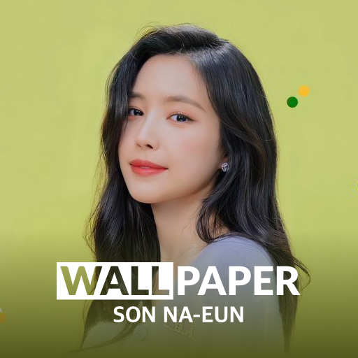 Son Na-eun HD Wallpaper logo