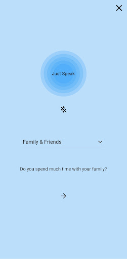 Just Speak Screen 2