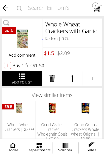 Einhorns Supermarket Screen 3