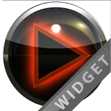 Poweramp Widget Orange Glow icon