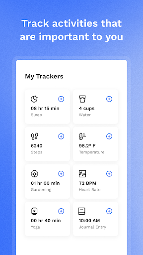 Screenshot of Wave Health: Symptom Tracker