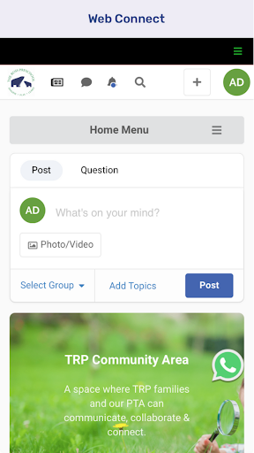 Android application TRPFamilies screenshort