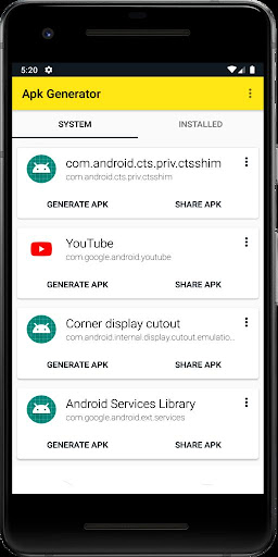 Apk Generator Screen 2