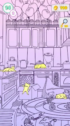 Find the Cats: Virtual Pet - Screenshot 1