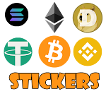 Cover Image of ดาวน์โหลด Cryptocurrencies Stickers  APK