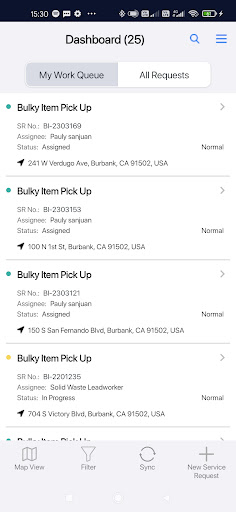 OurBurbank Staff Screen 2