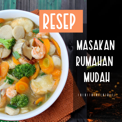 Resep Masakan Rumahan Mudah logo