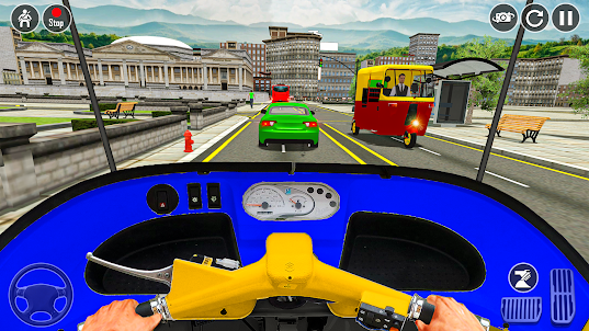 Auto Rickshaw game 3D car game