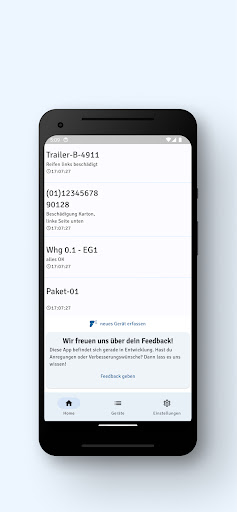 Android application Check&Go - Schaden & Übergabe screenshort