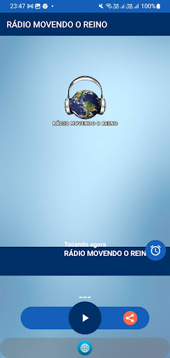 Android application Rádio Movendo o Reino screenshort