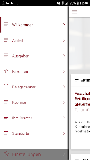 dhs Steuerberater Screen 2