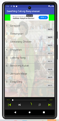 Gendhing Calung Banyumasan Screen 2