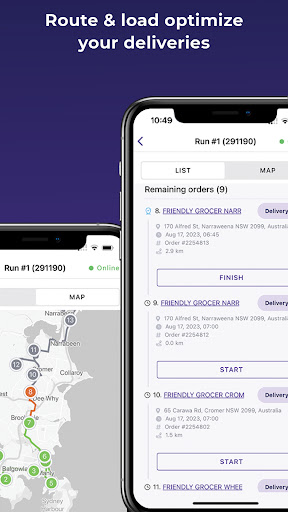 Android application SmartMove screenshort