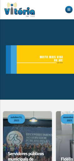 Rádio Vitória AM 1320 Screen 2