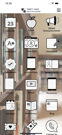Android application Trinity Oaks Christian Academy screenshort