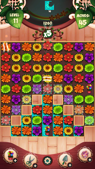 Flower Blossom Jam - A Match 3 11.600.21 APK + Mod (Unlocked) for Android