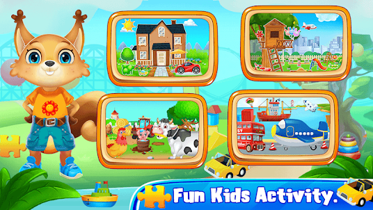 Puzzles for Preschool Toddlers