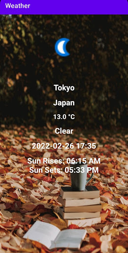 Weather Screen 3