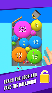 Puff Up - Balloon puzzle game