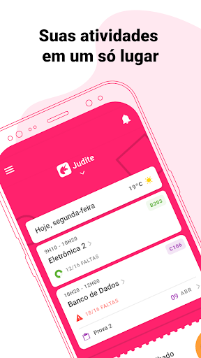 Android application Uniapp: App Universitário screenshort