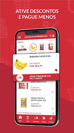Carvalho Supermercado Screen 2