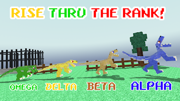 screenshot of Blocky Dino Park Raptor Attack