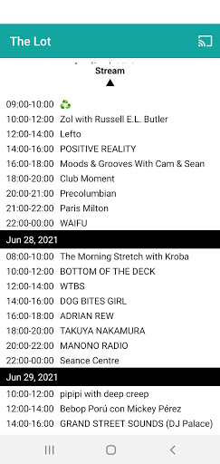 The Lot Radio Screen 2