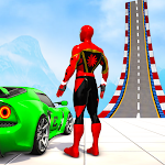 Cover Image of डाउनलोड स्पाइडर कार स्टंट कार गेम्स 1.0.4 APK