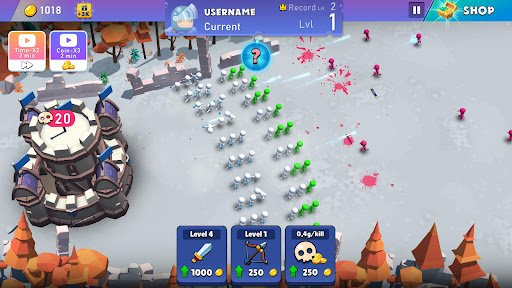 Android application Noise Of Bones - Tower Defense screenshort