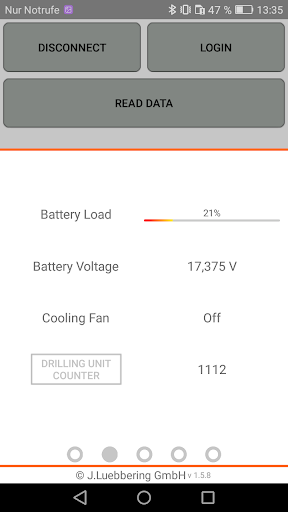 Android application Luebbering App screenshort