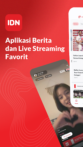 Android application IDN: Baca Berita & Live Stream screenshort