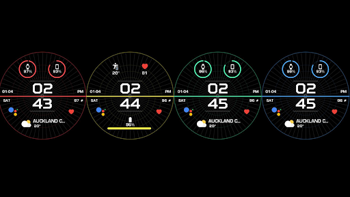 Night ver 61 - watch face screenshot 19