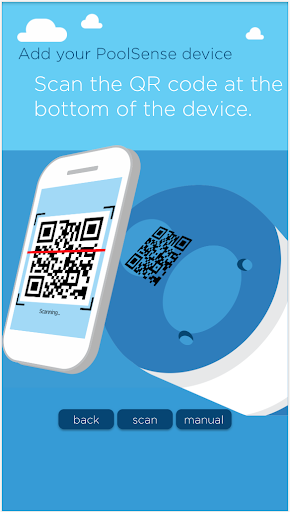 Android application PoolSense screenshort