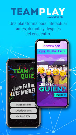 TeamPlay Events Screen 2