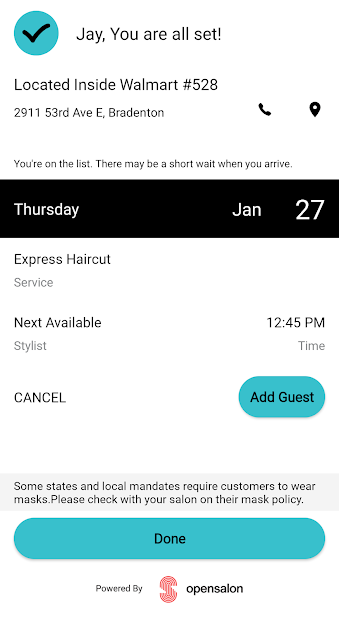 Captura de Pantalla 6 SmartStyle Hair Salons android