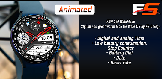 Animated FS W250 Watchface